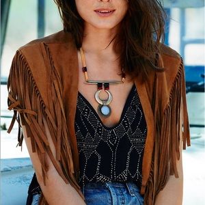 🌈SALE🌈NEW FREE PEOPLE BEADED TOP